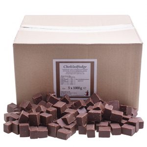 5kg Andrées Klassiska Chokladfudge 25kg of classic chocolate fudge