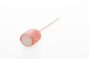 80 sugared orange lollypop 80 st Sockrade klubbor Apelsin