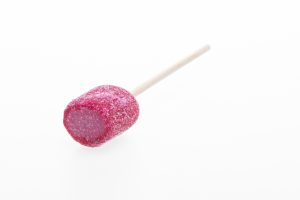 Sugared raspberry lollypop 20g Sockrad klubba 20g Hallon