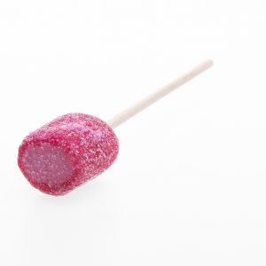 Sugared raspberry lollypop 20g Sockrad klubba 20g Hallon