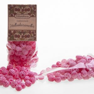 Gammaldags Hallonkarameller 300g Raspberry candies 300g