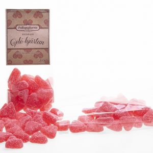 Sockrade Geléhjärtan 200g Jelly hearts 200g