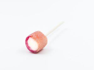 Sugared tutti-frutti lollypop 20g 80 st Sockrade klubbor Tutti-Frutti