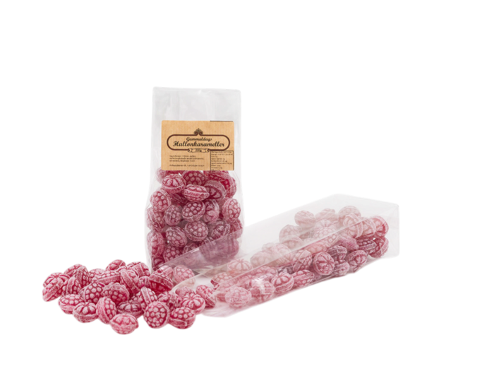 Candy Corner Raspberry 20 bags filled with raspberry candies 200g